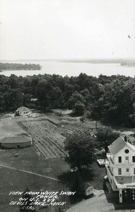 Devils Lake Amusement Park - From Swan Tower (newer photo)